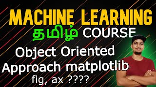Object Oriented Approach in MatPlotLib தமிழ் #codinganna