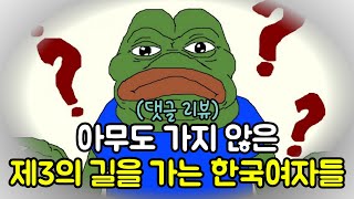 [댓글 리뷰] 아무도 가지 않은 제3의 길을 가는 한국여자들