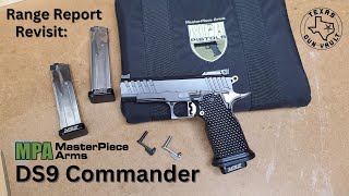 Range Report Revisit: Masterpiece Arms DS9 Commander 2011 style pistol (w/ replacement slide stop)