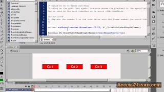 Creating Navigation in Adobe Flash - The Basics