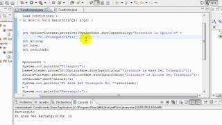 3.- Programando con Java - Programa de Opciones (Condiciones, if else)-parte 2