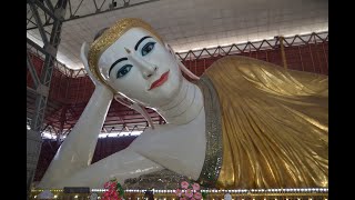 Chauk Htat Gyi Buddha Temple, Yangon, Myanmar/Burma.   #chaukhtagyipagoda #yangon  #myanmar