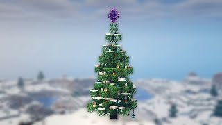 Minecraft | How to Build a Christmas Tree 🎄 | Build Tutorial