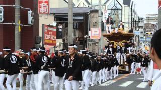 2014和泉市だんじり祭り・和泉だんじり大連合　上伯太②（平成26年10月12日）