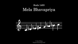 Scale 1483: Mela Bhavapriya