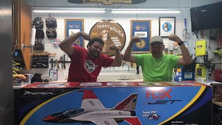 Ep. 11  Flex Jet Unboxing! A truly awesome airplane.