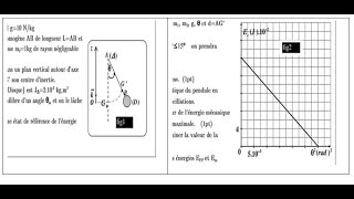 très important  exercice corrigé (énergie potentielle + énergie mécanique) 1bac SM et sc Exp