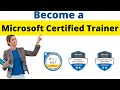 How to become a Microsoft Certified Trainer | Microsoft Certified Trainer Enroll | goms tech talks