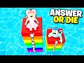 I Won 1st Place in Roblox Answer or Die