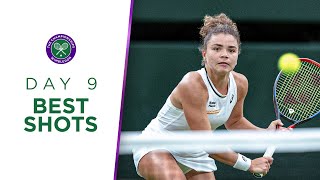 Sinner, Alcaraz and Paolini perfection | Best Shots | Day Nine | Wimbledon 2024