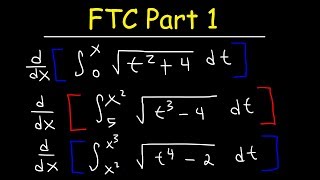 Fundamental Theorem of Calculus Part 1
