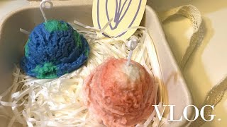 Candle DIY |  Ice Cream Candle Making | 地球冰淇淋香薰蠟燭製作