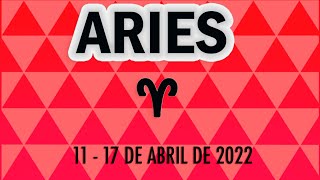 ARIES ♈ 11-17 DE ABRIL DE 2022 🤑 TE LLOVERÁ DINERO 🍀 Tarot