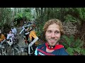 nervous first laps on the toughest course in downhill red bull hardline tasmania