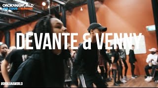 DEVANTE \u0026 VENNY (AFRO DANCE) // OrokanaWorld #ONTOUR NIJMEGEN