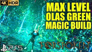Max Level Olas Magic Build FORSPOKEN Max Level Build | Forspoken Green Magic Build |Forspoken Builds