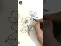 How to Draw Flower with Butterfly #howtodraw #artforbeginners #stepbystep #arttutorial #art #drawing