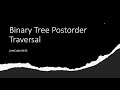 [SOLVED!] Binary Tree Postorder Traversal - LeetCode 145 - Java