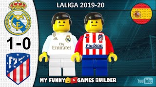 Real Madrid vs Atletico Madrid 1-0 • LaLiga 2019/20 • Resumen 2020 All Goal Highlights Lego Football