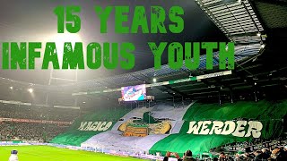 SV Werder Bremen vs. FC Schalke 04 20.11.2021 15 Jahre Infamous Youth Choreo