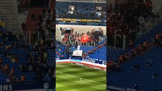 Ultras Dortmund Enter The Veltins-Arena Schalke #bvb#borussia#dortmund#borussiadortmund#schalke#pyro