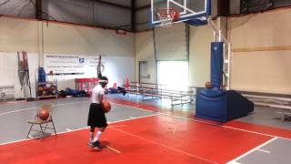 Air Kev with K.J. demonstrating 90 degree drill