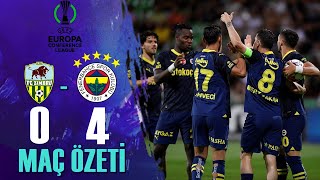 Zimbru Chisinau 0-4 Fenerbahçe | MAÇ ÖZETİ