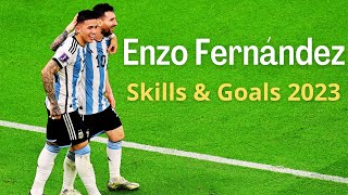 Enzo Fernández - Best Skills & Goals 2023 HD | Welcome To Chelsea FC!