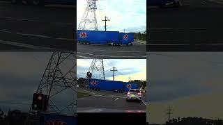 Almost identical long trucks, same turn, same intersection, different day - #SydneyLongTruck 119