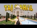 I visited the Taj Mahal and its romantic history! Touring one of the Seven Wonders of the World!