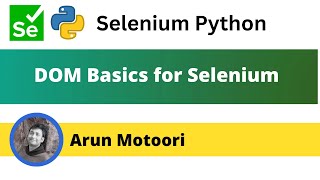 DOM basics for Selenium (Selenium Python)