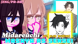 [NTR] Midareuchi reacts to Masaya As Sensei from Blue Arquive [ENG/PT-BR] - Short