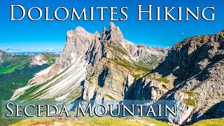 EASY one-day HIKE to SECEDA Mountain - Is it too touristic? | Dolomites Hiking in Val Gardena #5