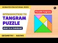 What is a Tangram - Introduction to Tangrams Puzzle | Fun with Tangrams | Part 1/4 | TicTacLearn