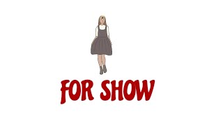 FOR SHOW - Prepositional Prase (238) Two Meanings - Animated - Tutor Nick P