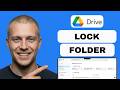 How to lock Google Drive folder on PC/laptop (full guide 2026)