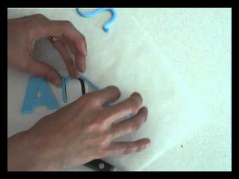 Cake decorating: How to make fondant letters 4 ways tutorial - Ann Reardon - How To Cook That Ep009 Cake decorating: How to make fondant letters 4 ways tutorial - Ann Reardon - How To Cook That Ep009