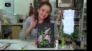 How to paint Lilacs