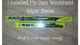 EZwipers.com ANCO Wiper Blade Installation #ezwipers