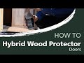 How to oil your wooden door with the Hybrid Wood Protector | Rubio Monocoat