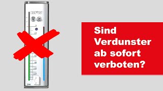 Sind Heizkostenverteiler nach dem Verdunstungsprinzip ab sofort verboten?