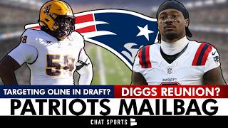 Patriots Rumors Q&A: Patriots INVESTING In Offensive Line In 2026 NFL Draft? Stefon Diggs Reunion?