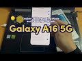Samsung Galaxy A16 5G: Enable USB Debugging Mode and Developer Options