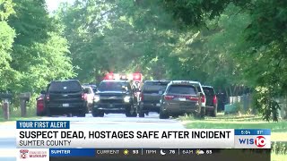 Suspect dead, hostages safe after Sumter County barricade situation