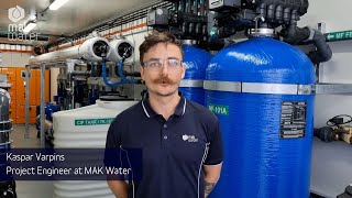 Video Tour of a Brackish Water Reverse Osmosis Desalination for a mine in Western Australia