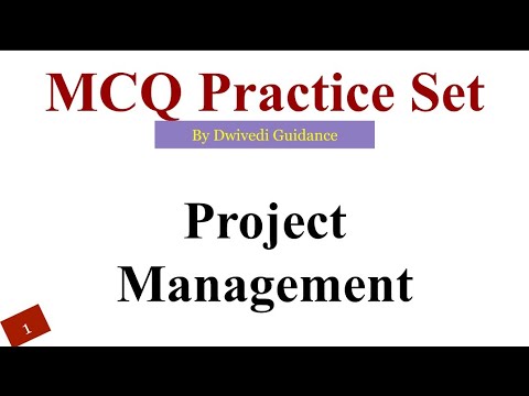 1| Project Management MCQ | Project Management Mcq With Answer | Mcq On ...