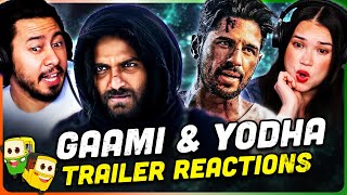 GAAMI & YODHA Trailer Reactions! | Vishwak Sen | Sidharth Malhotra