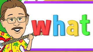 I Love Learning Sight Words | What | Jack Hartmann Sight Words