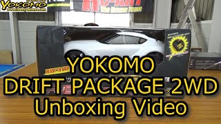 [ENG SUB] RC DRIFT：YOKOMO DRIFT PACKAGE 2WD unboxing video