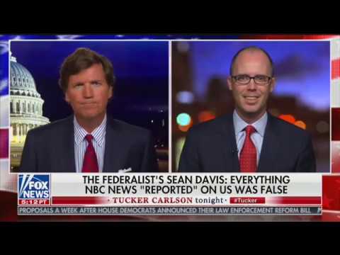 Federalist Co-Founder Sean Davis Responds To NBC, Google Deplatforming ...